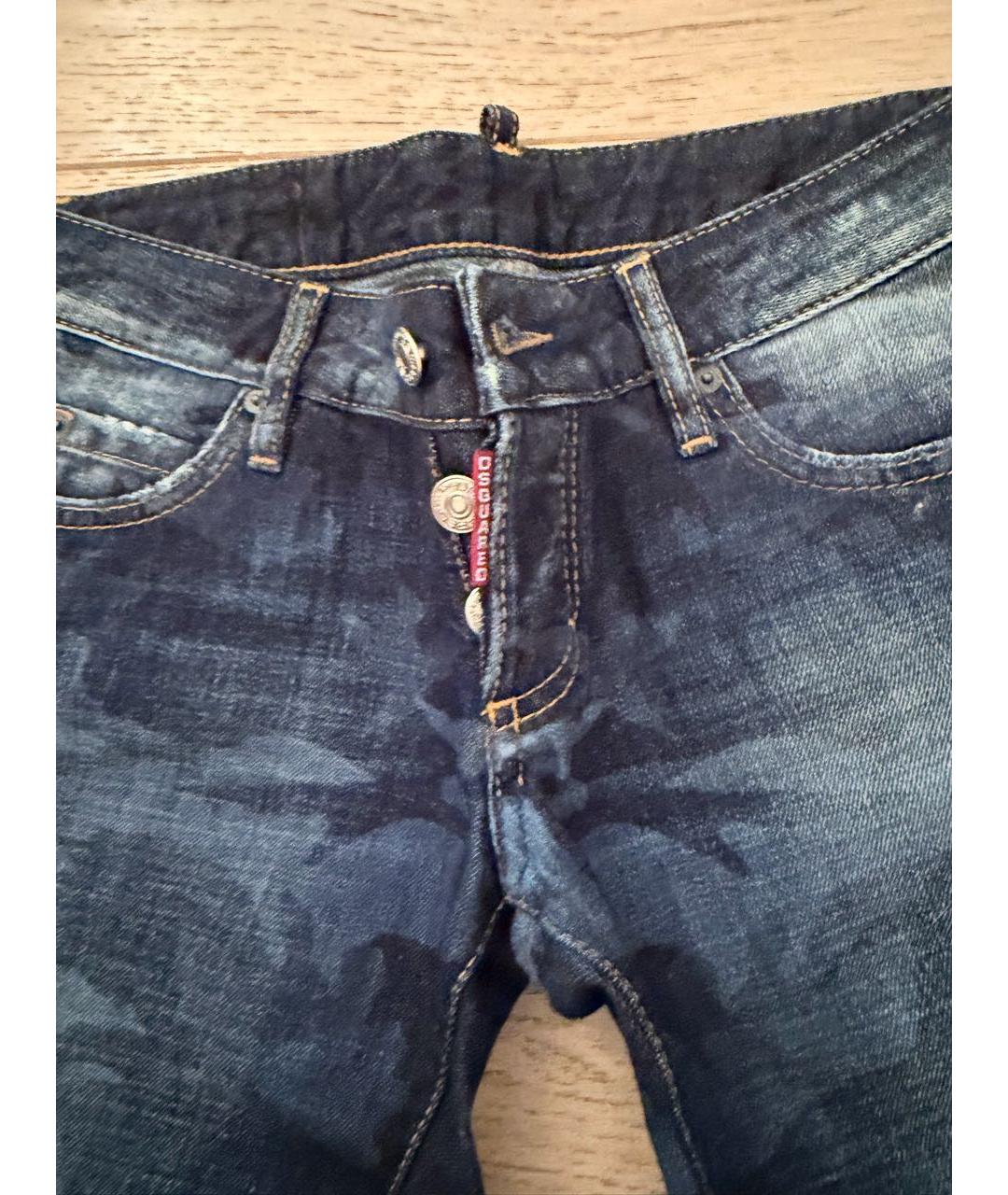 DSQUARED2 Мульти джинсы слим, фото 4