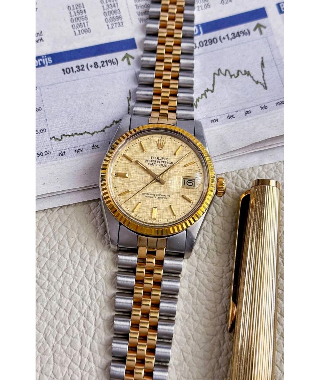 ROLEX Золотые часы из желтого золота, фото 2