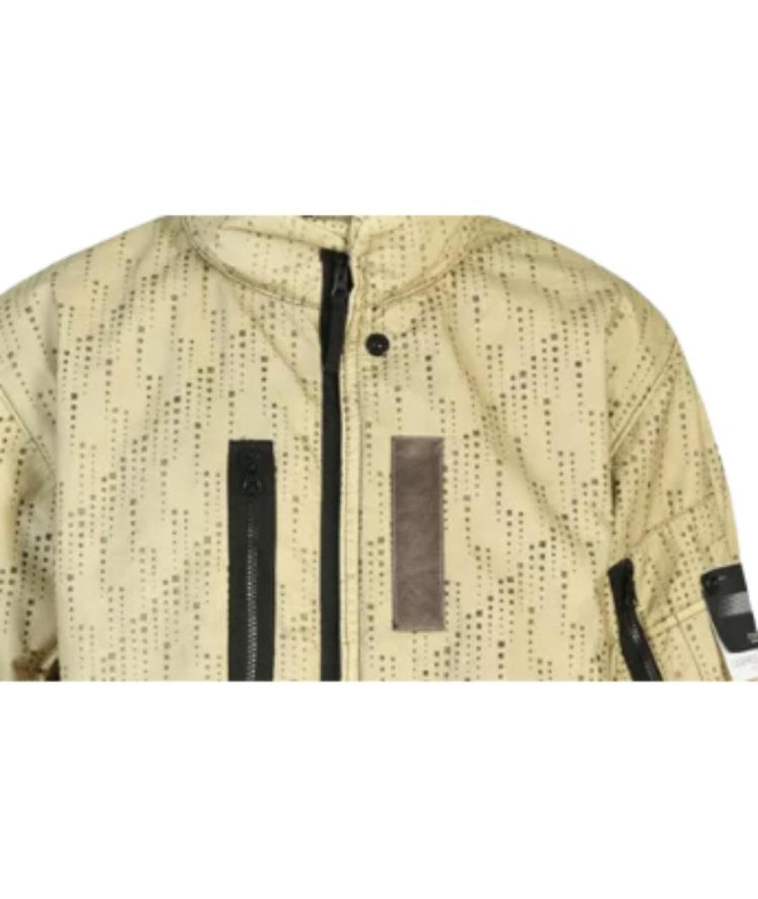 STONE ISLAND Желтая куртка, фото 3