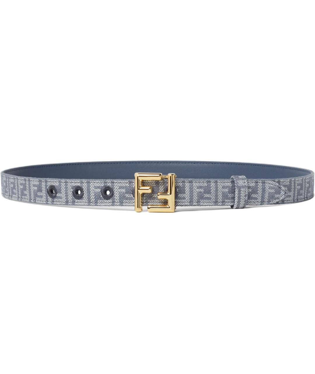 FENDI Синий ремень, фото 1