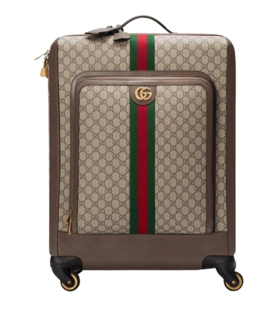 GUCCI Коричневый чемодан, фото 1