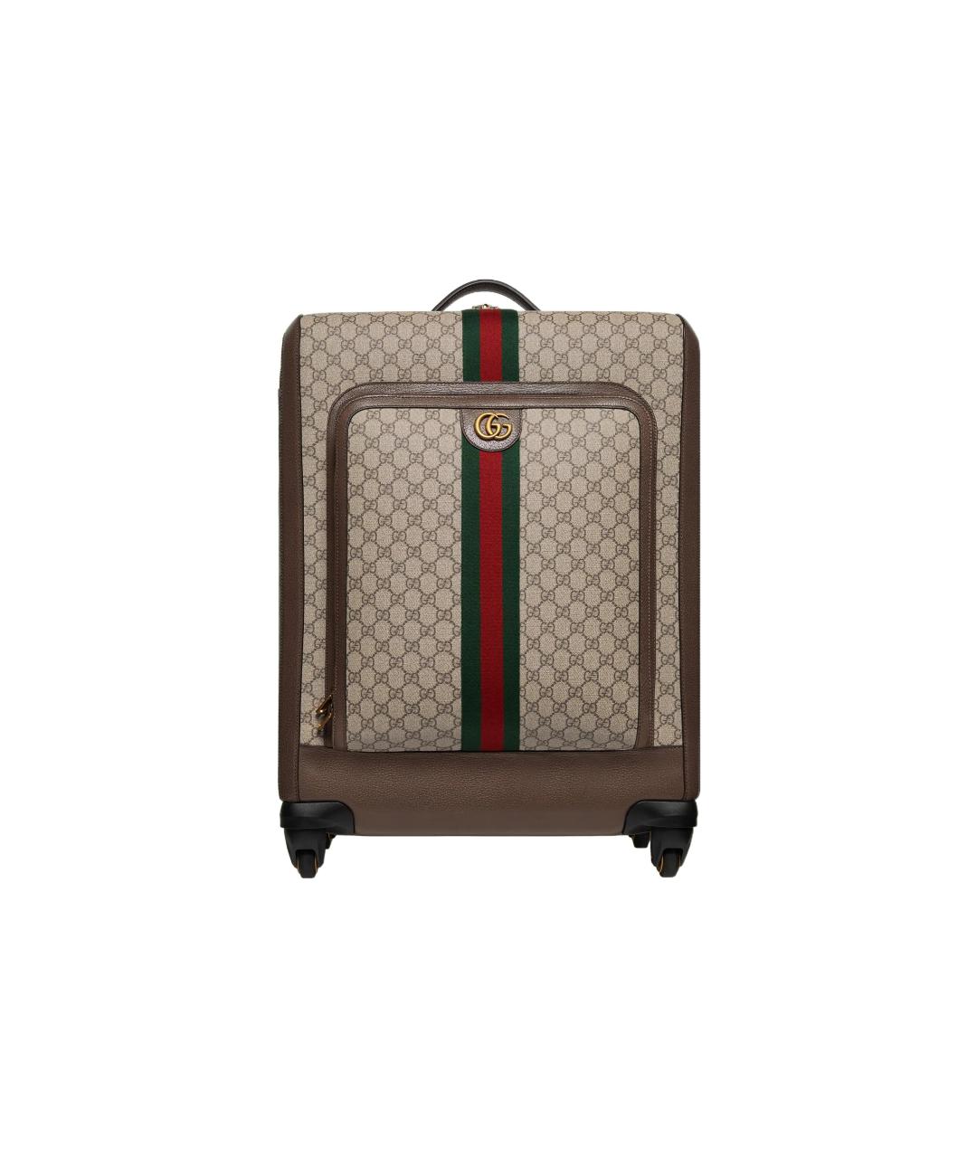 GUCCI Коричневый чемодан, фото 3