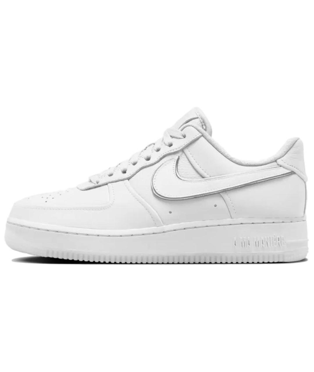 NIKE Белые кожаные кроссовки, фото 2