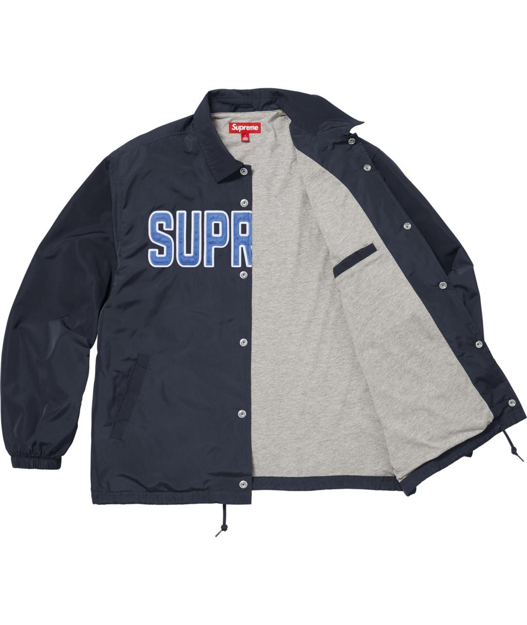 SUPREME Синяя куртка, фото 3
