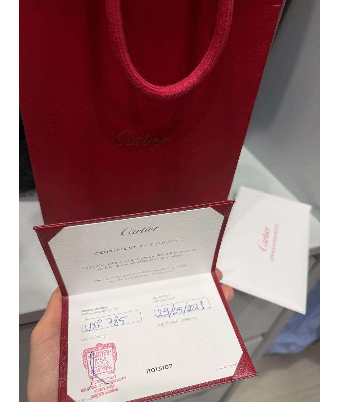 CARTIER Черный браслет, фото 4