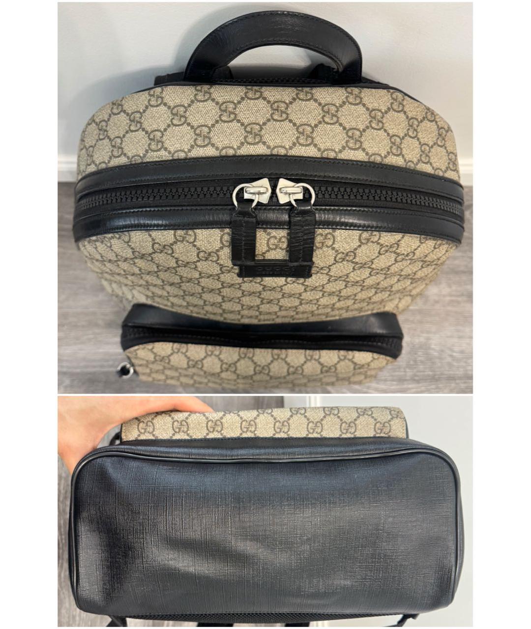 GUCCI Бежевый рюкзак, фото 4