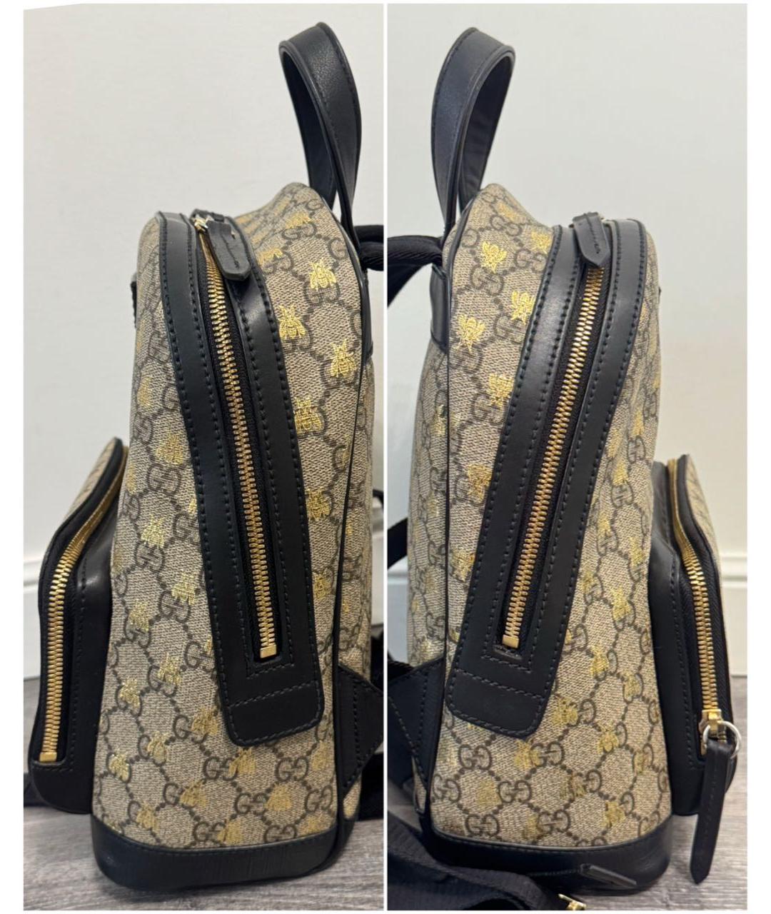 GUCCI Бежевый рюкзак, фото 4