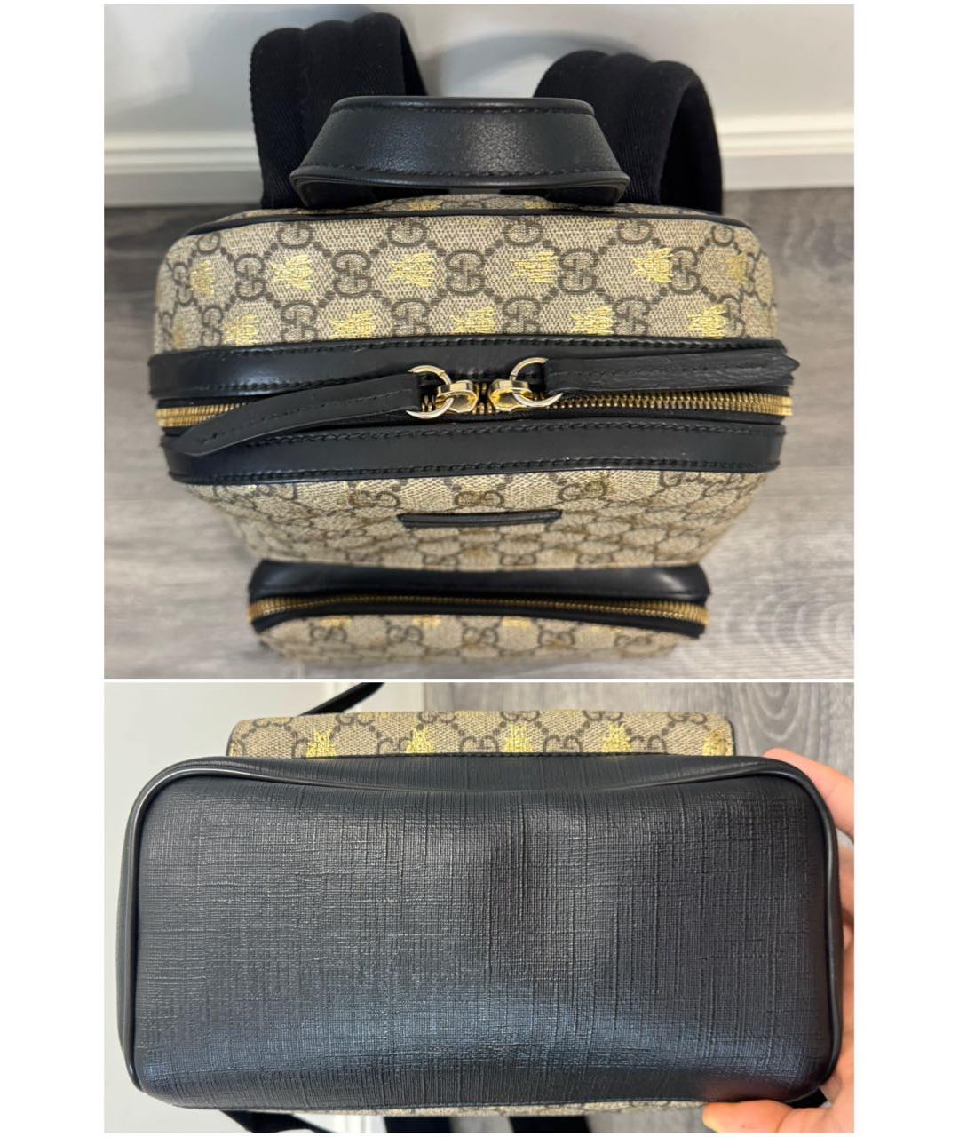 GUCCI Бежевый рюкзак, фото 3