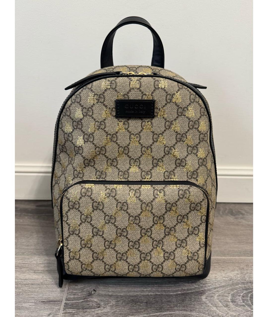 GUCCI Бежевый рюкзак, фото 9