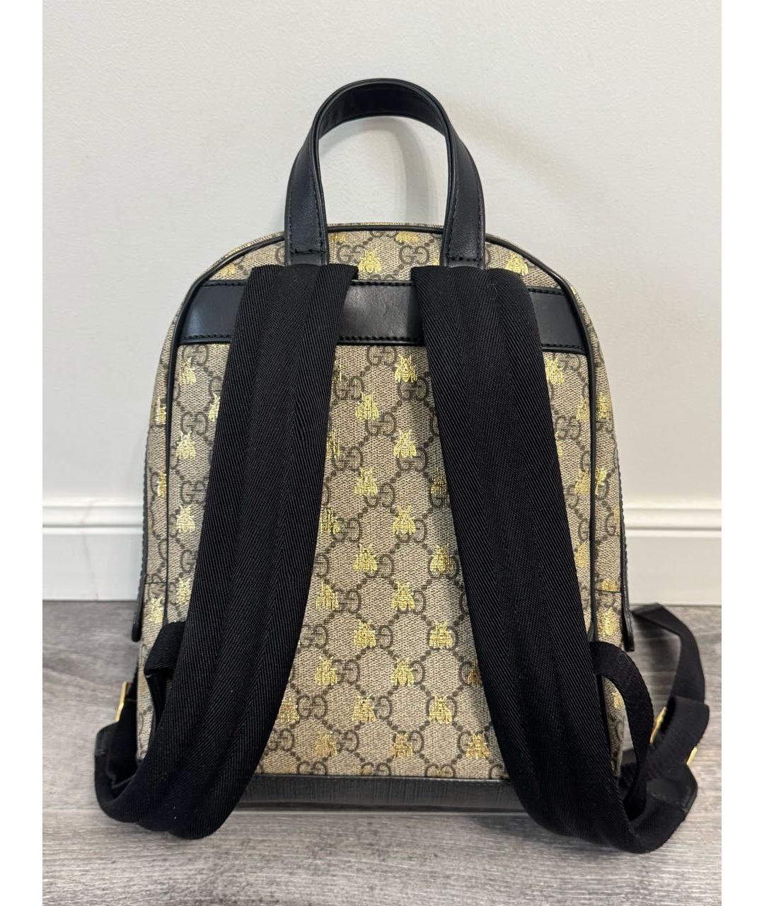 GUCCI Бежевый рюкзак, фото 2