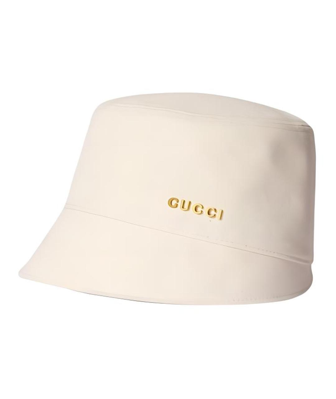GUCCI Белая панама, фото 1