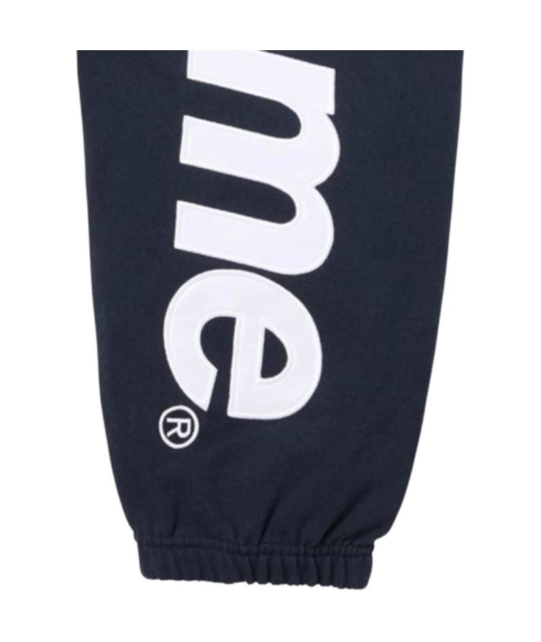 SUPREME Темно-синие спортивные брюки и шорты, фото 4