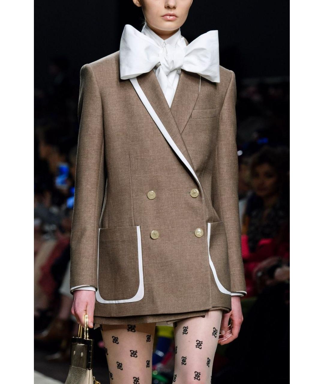 FENDI Белая хлопковая рубашка, фото 2