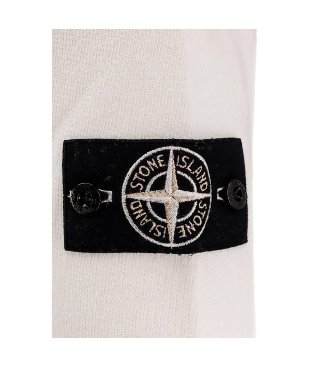 STONE ISLAND Белый джемпер / свитер, фото 5