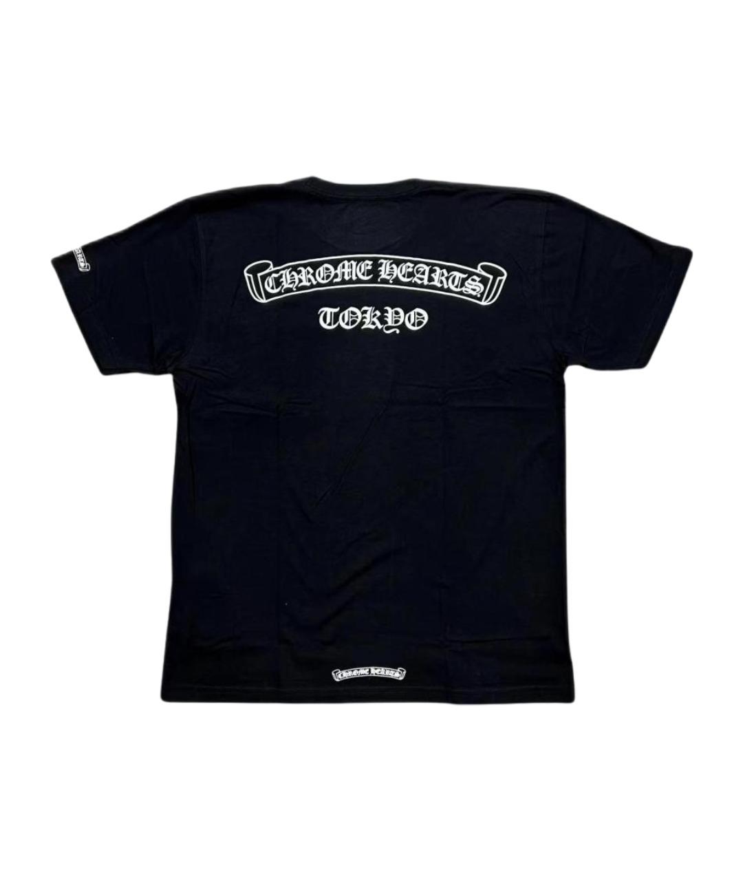 CHROME HEARTS Черная футболка, фото 1