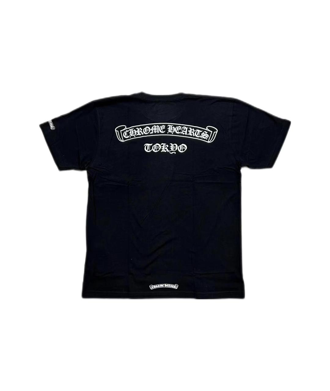 CHROME HEARTS Черная футболка, фото 6