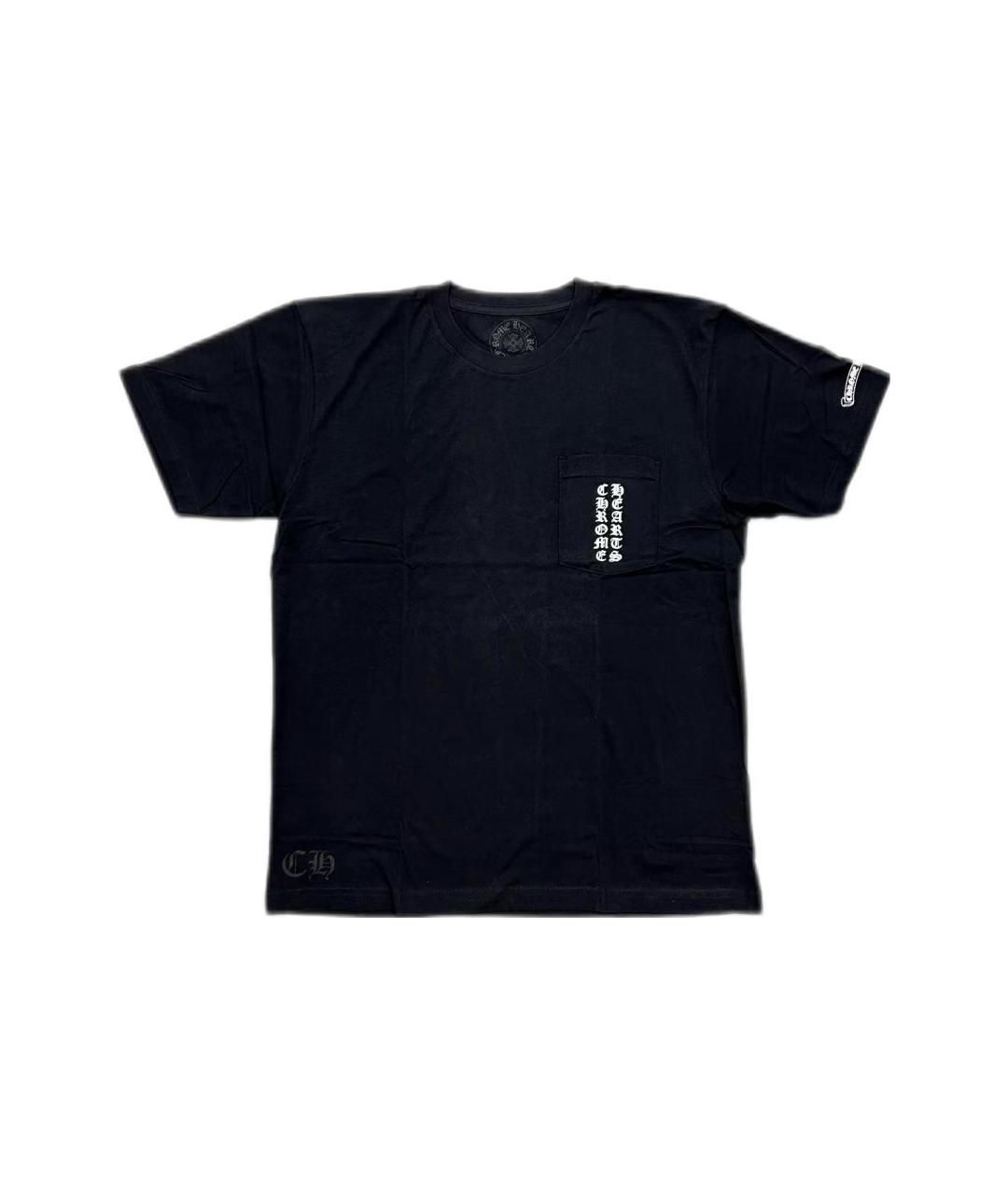 CHROME HEARTS Черная футболка, фото 2