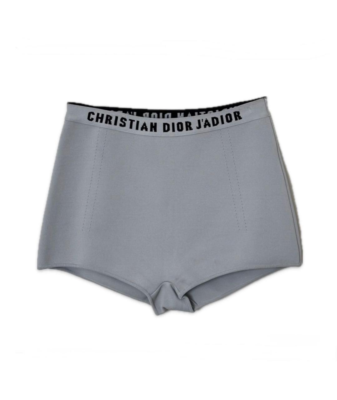 CHRISTIAN DIOR Серые вискозные шорты, фото 1