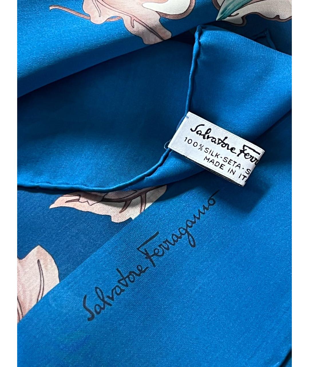 FERRAGAMO Шелковый платок, фото 3