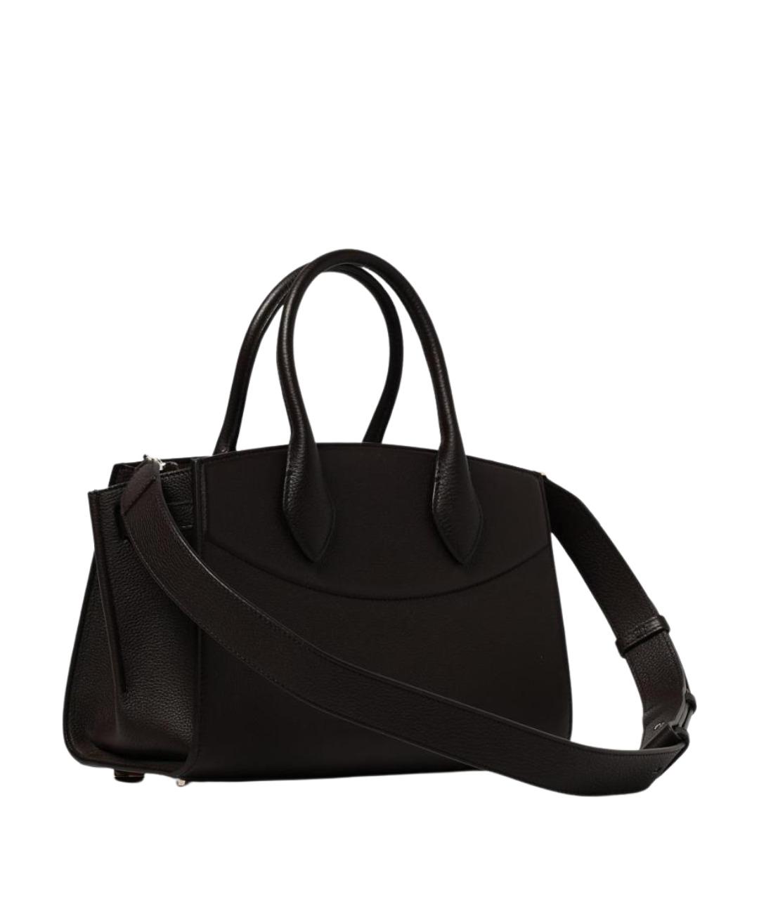 FERRAGAMO Коричневая кожаная сумка тоут, фото 3