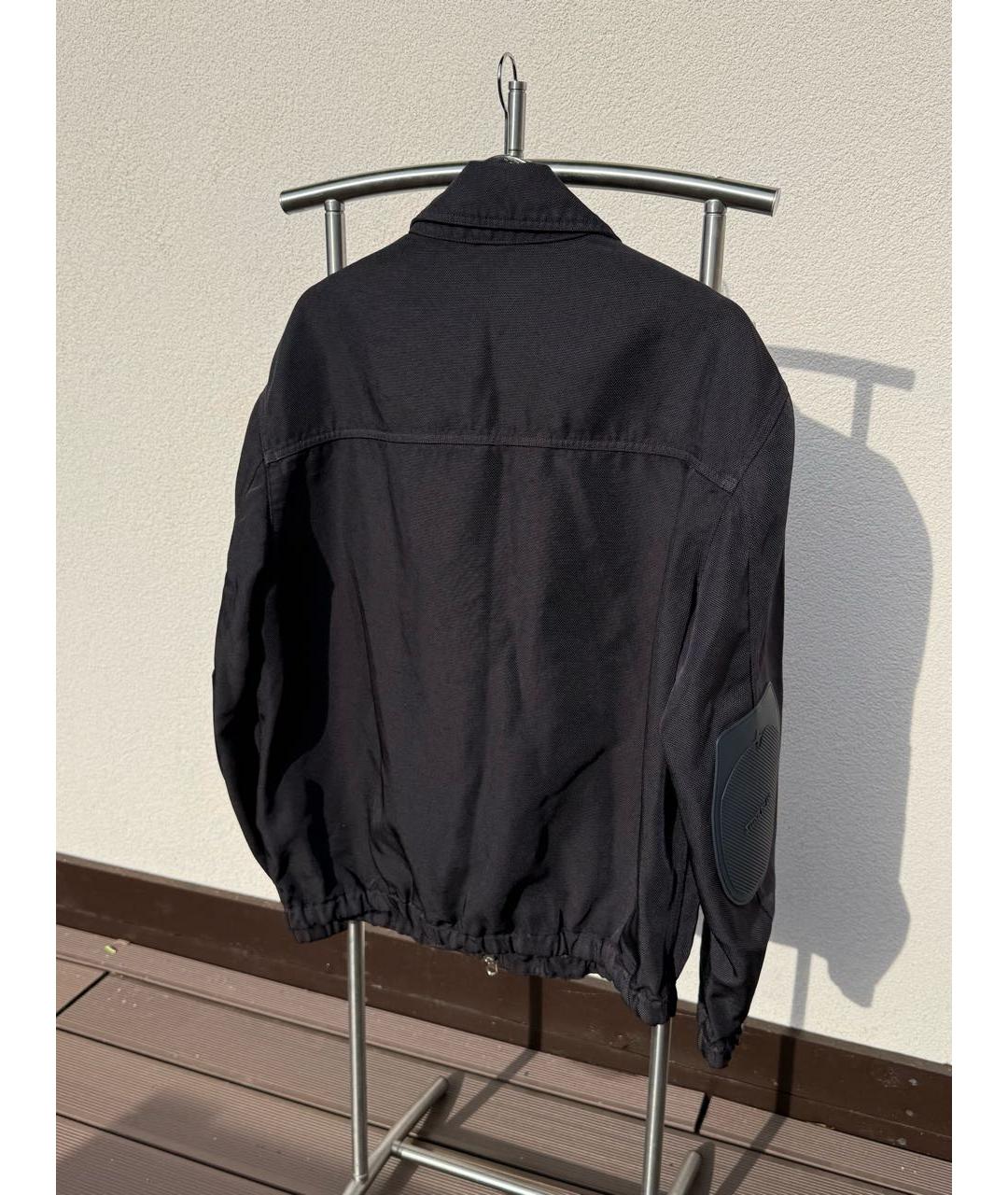 STONE ISLAND Темно-синяя деним куртка, фото 2