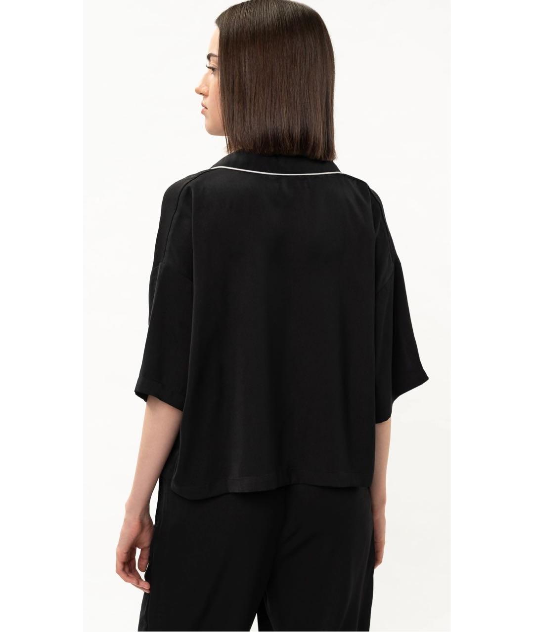 DKNY Черная полиэстеровая пижама, фото 3