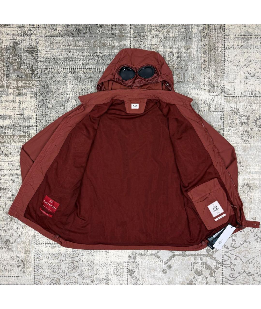 CP COMPANY Красная полиамидовая куртка, фото 5