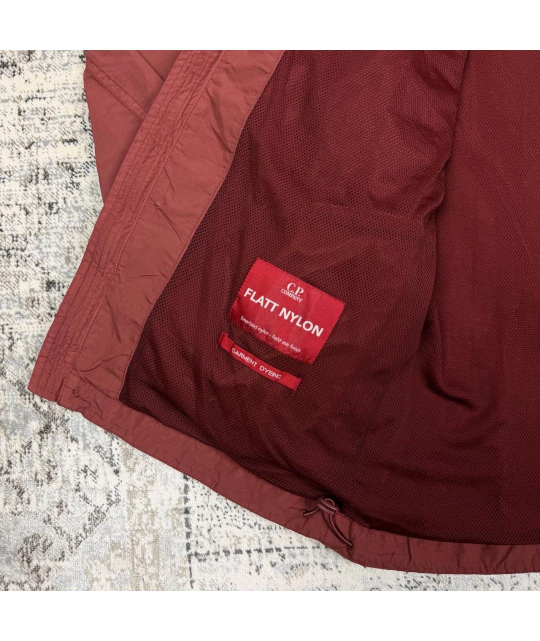 CP COMPANY Красная полиамидовая куртка, фото 4