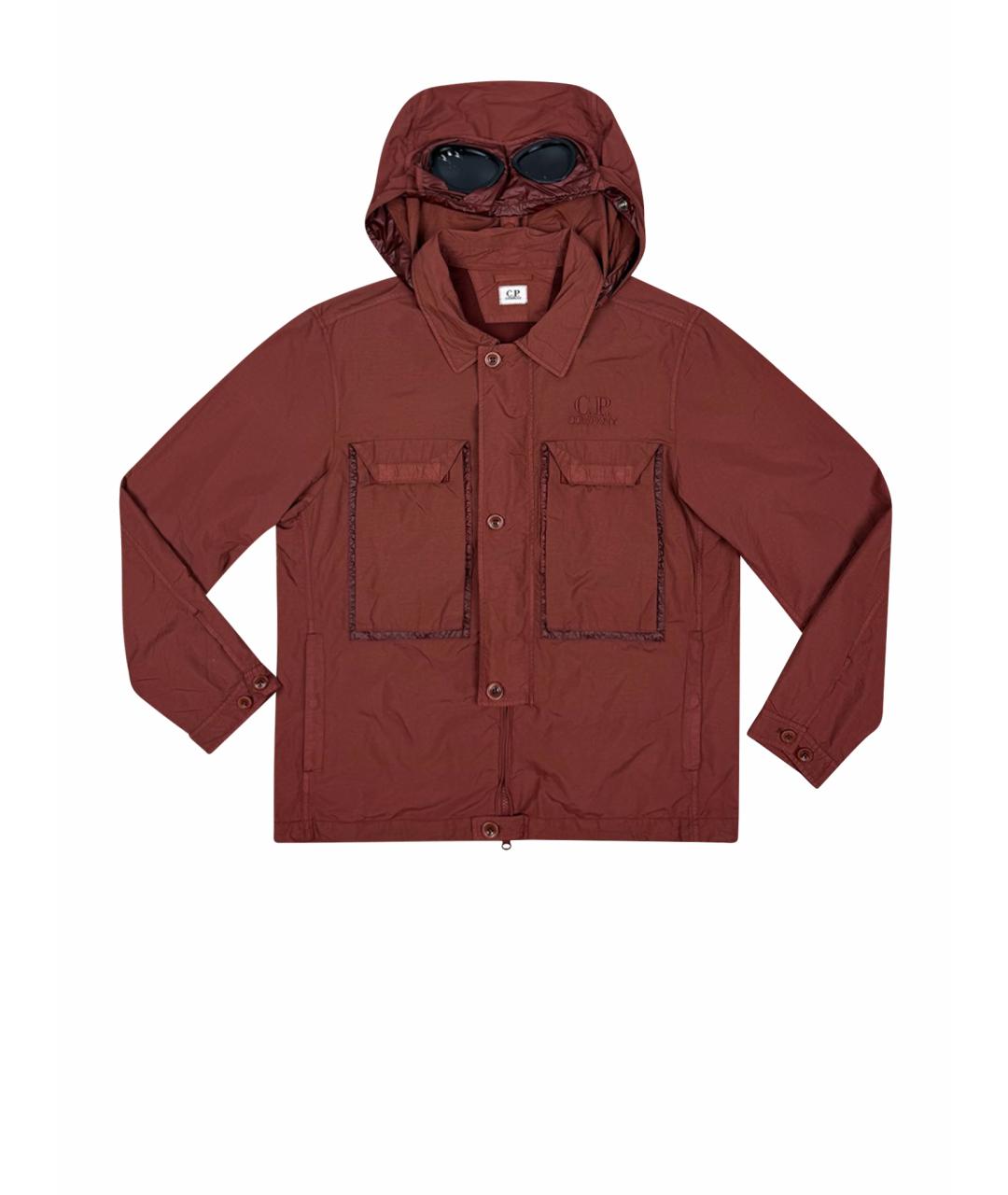 CP COMPANY Красная полиамидовая куртка, фото 1