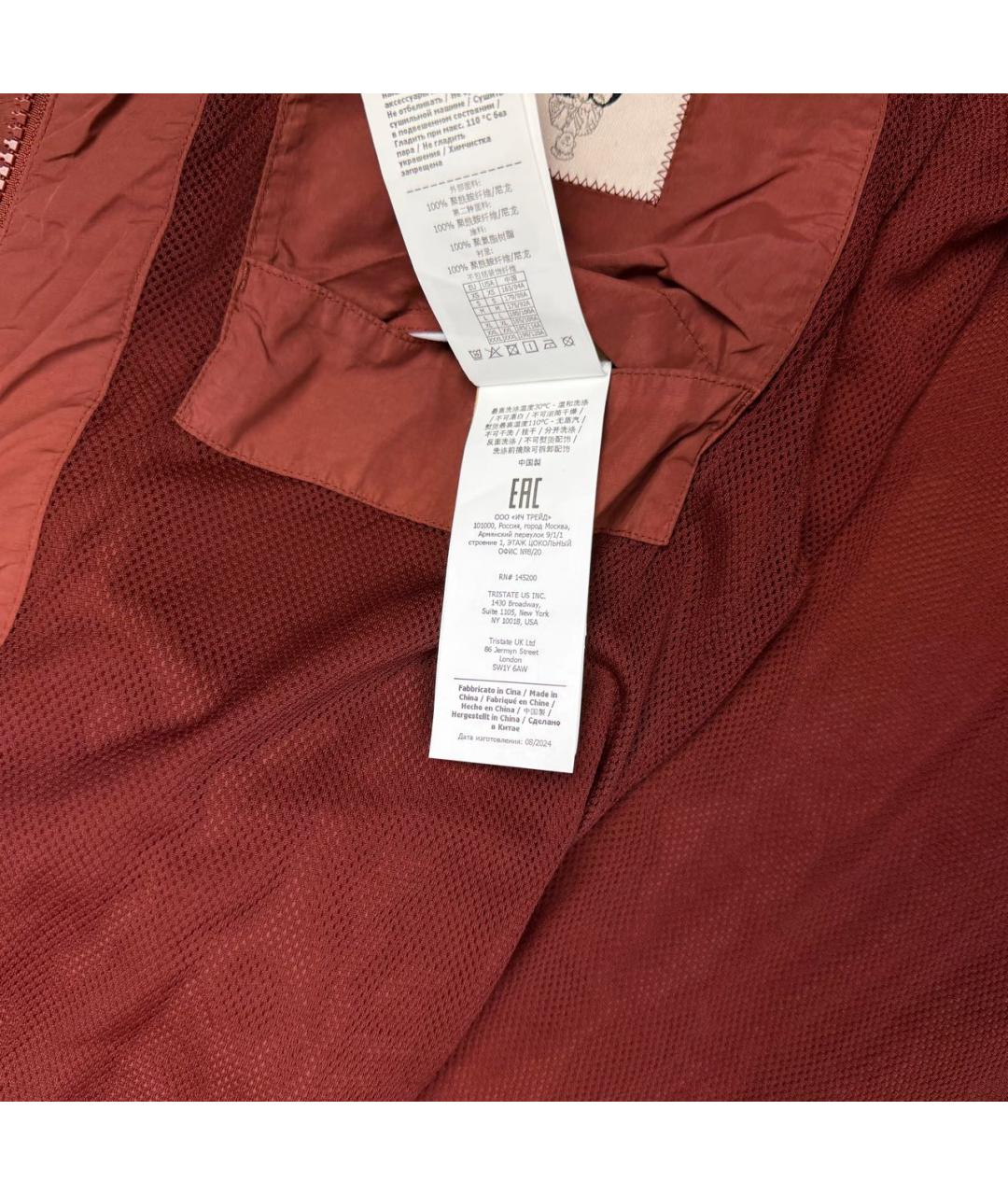 CP COMPANY Красная полиамидовая куртка, фото 7