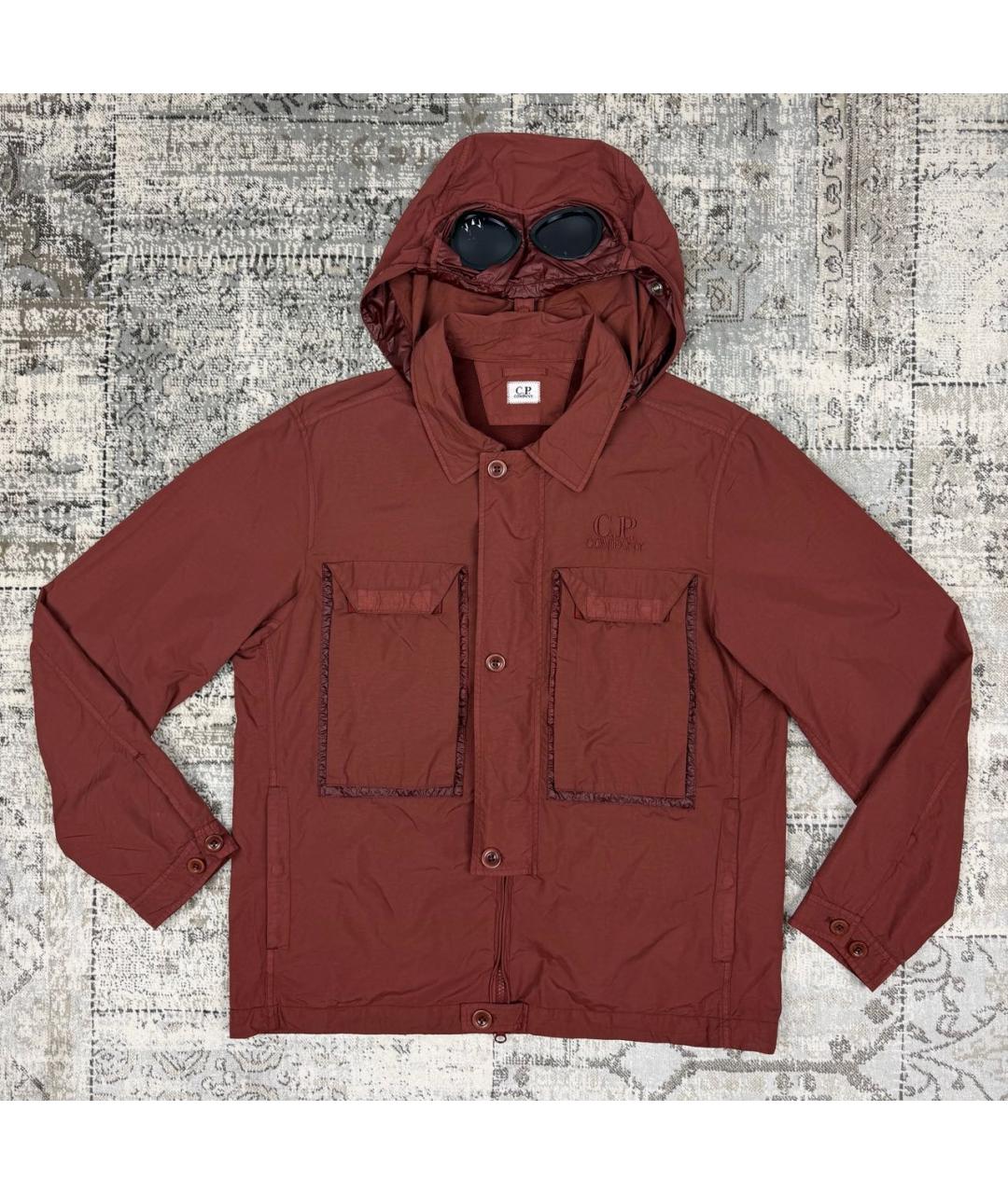 CP COMPANY Красная полиамидовая куртка, фото 9