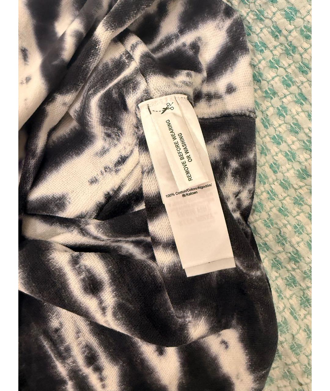 DKNY Мульти хлопковое повседневное платье, фото 4