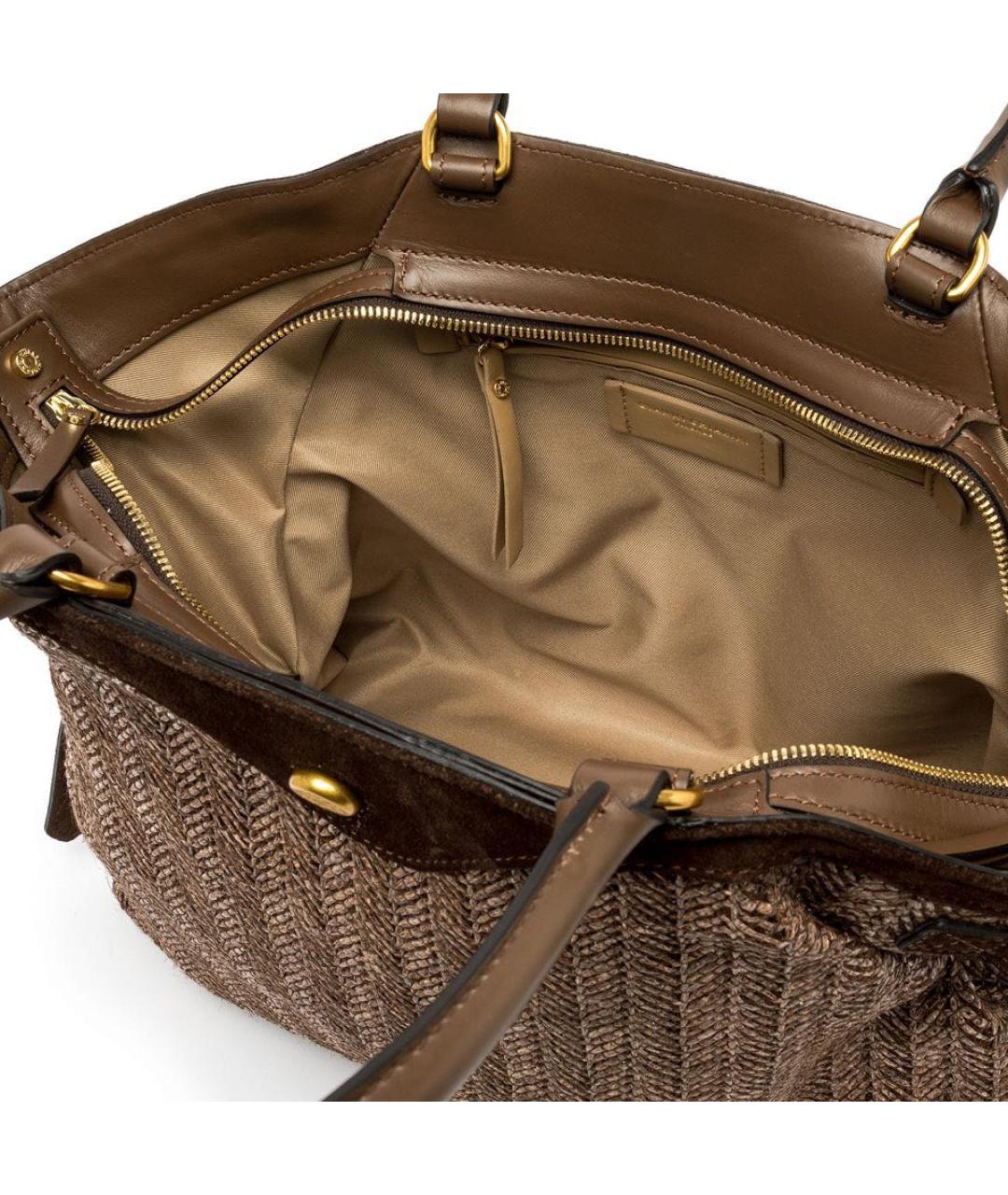 Gianni Chiarini Коричневая сумка тоут, фото 4