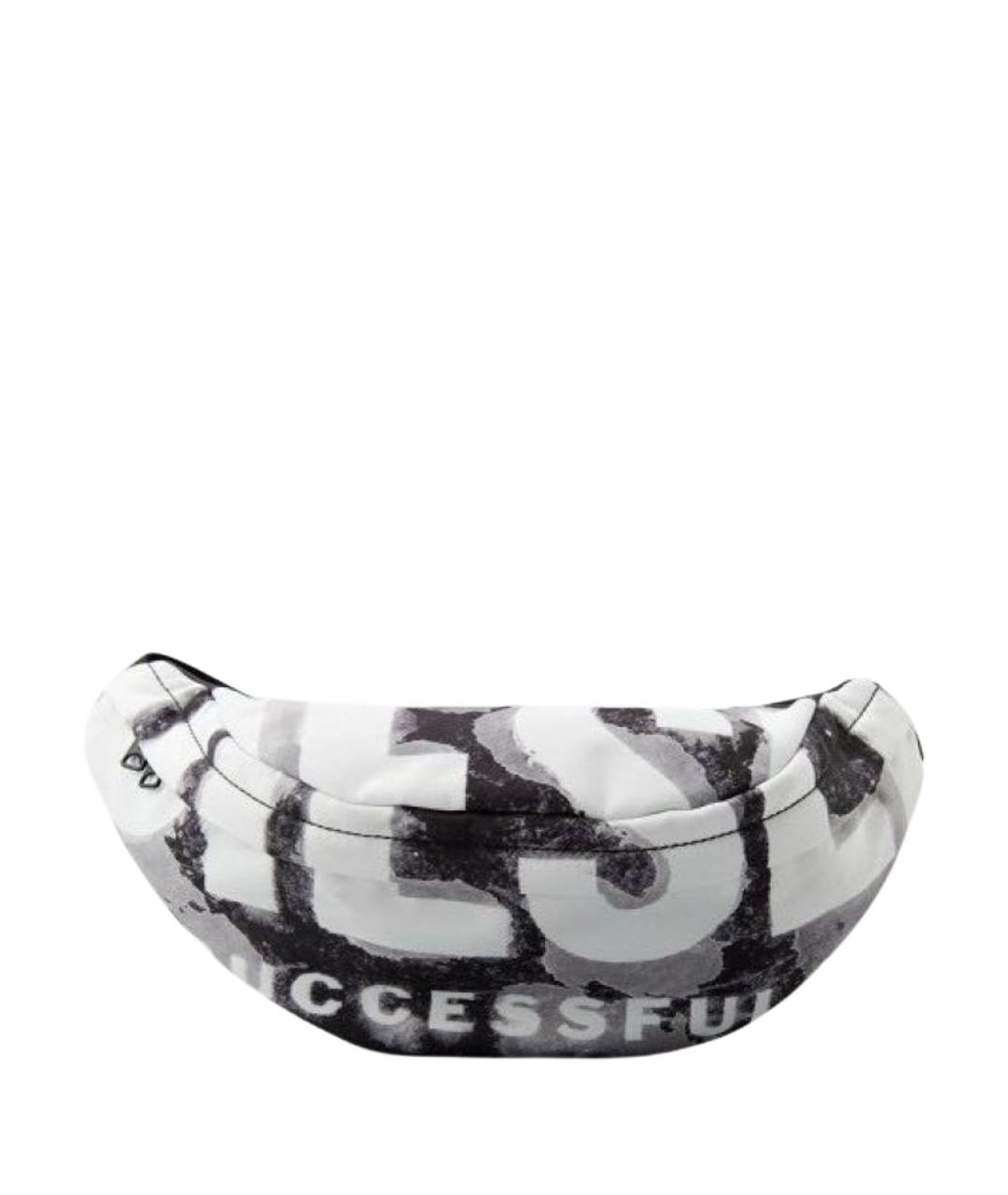 DIESEL Серая синтетическая поясная сумка, фото 1