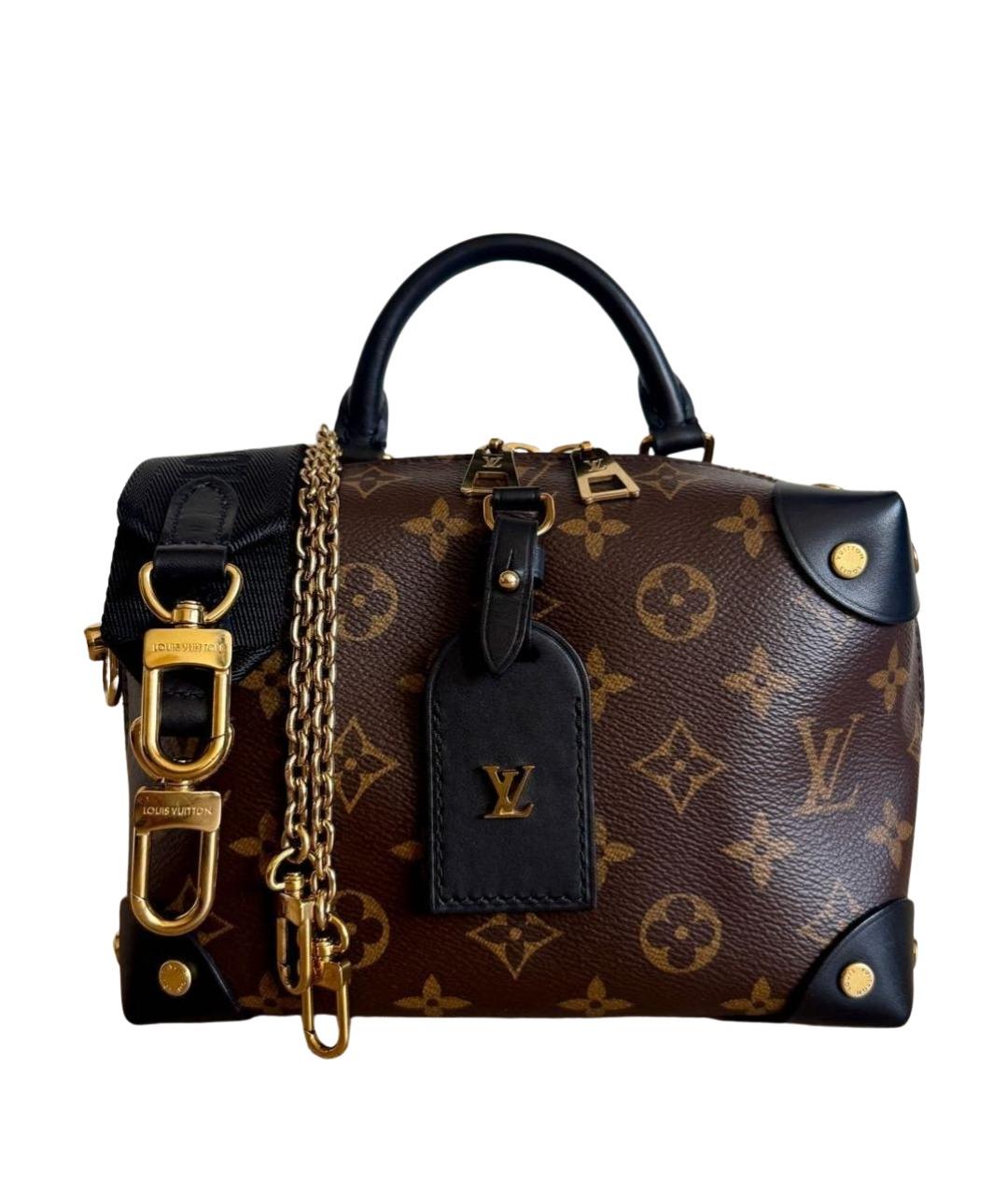 LOUIS VUITTON Коричневая сумка с короткими ручками, фото 1
