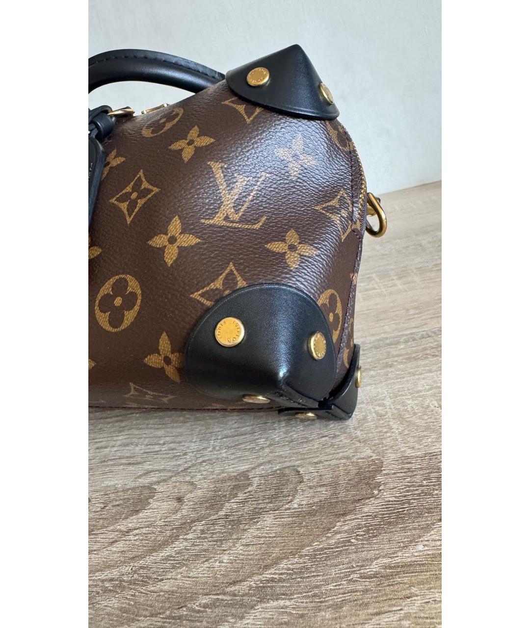 LOUIS VUITTON Коричневая сумка с короткими ручками, фото 5