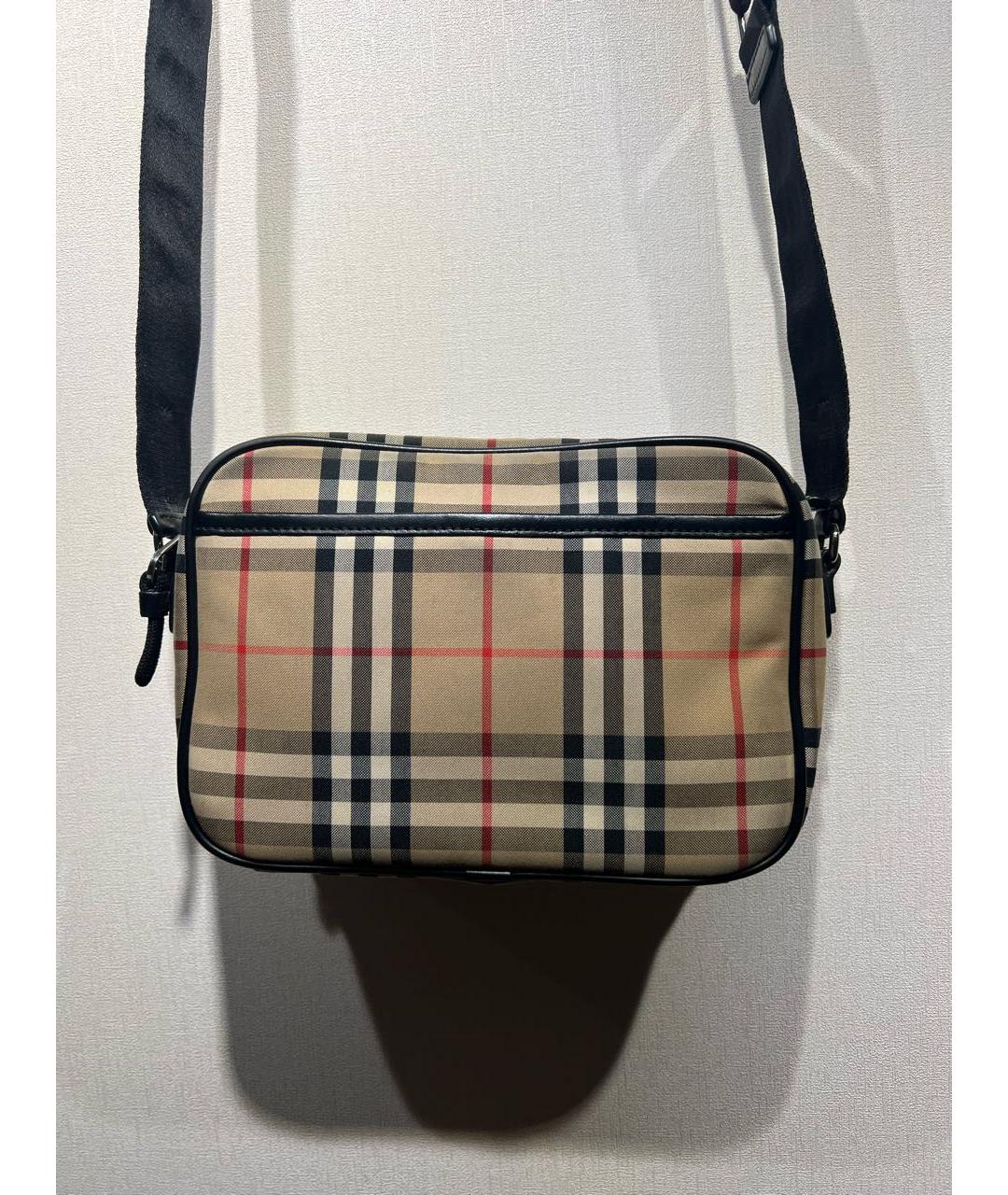 BURBERRY Бежевая сумка на плечо, фото 3