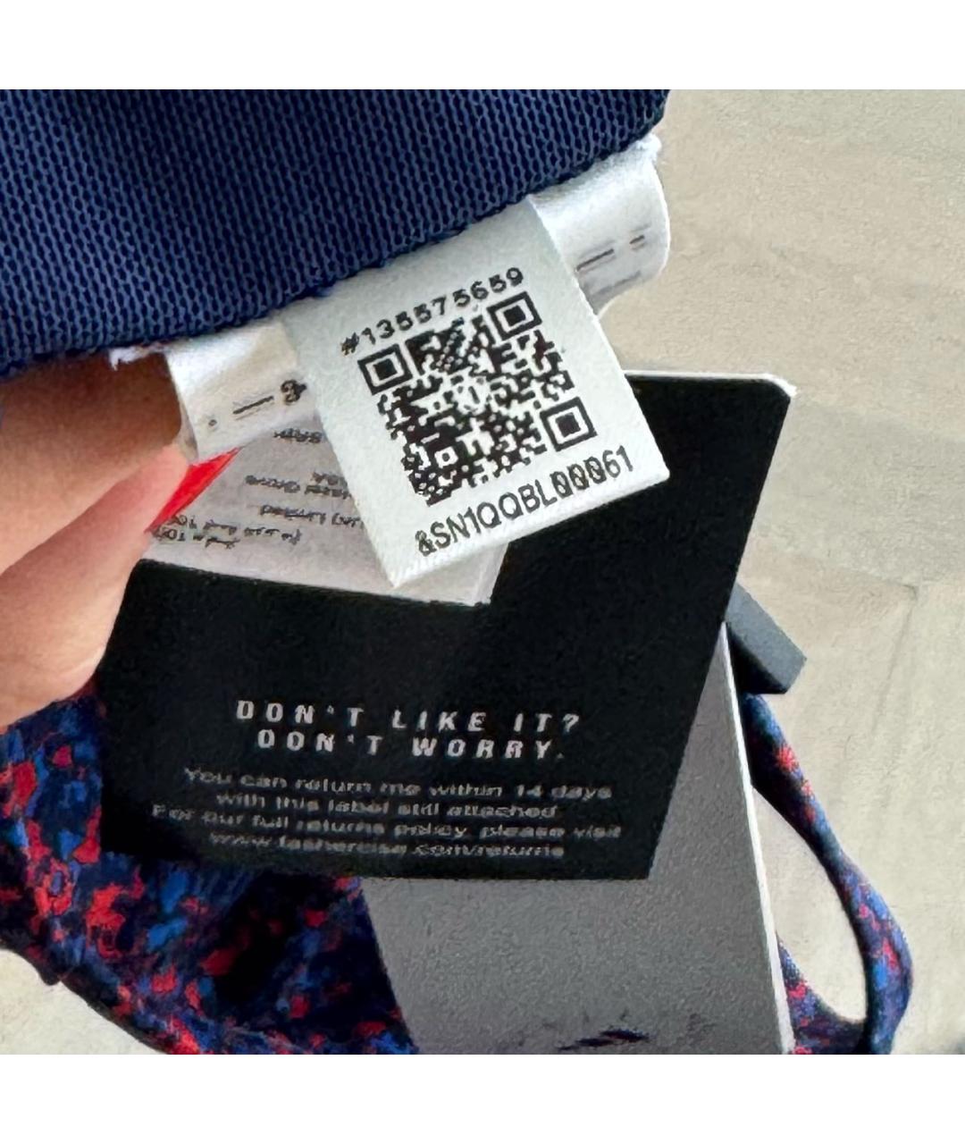 ADIDAS BY STELLA MCCARTNEY Фиолетовые полиамидовые спортивные брюки и шорты, фото 4