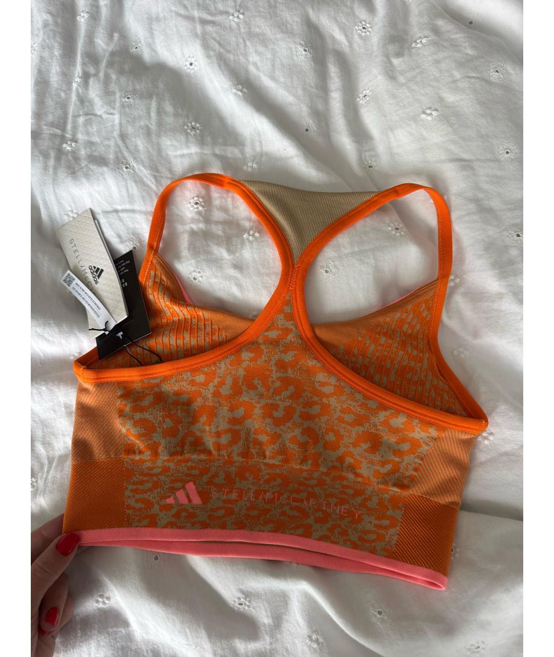 ADIDAS BY STELLA MCCARTNEY Оранжевый хлопко-эластановый спортивные костюмы, фото 3