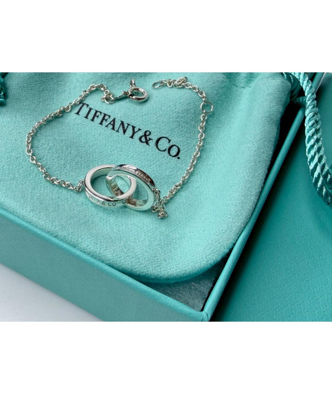 TIFFANY&CO Серебрянный серебряный браслет, фото 4