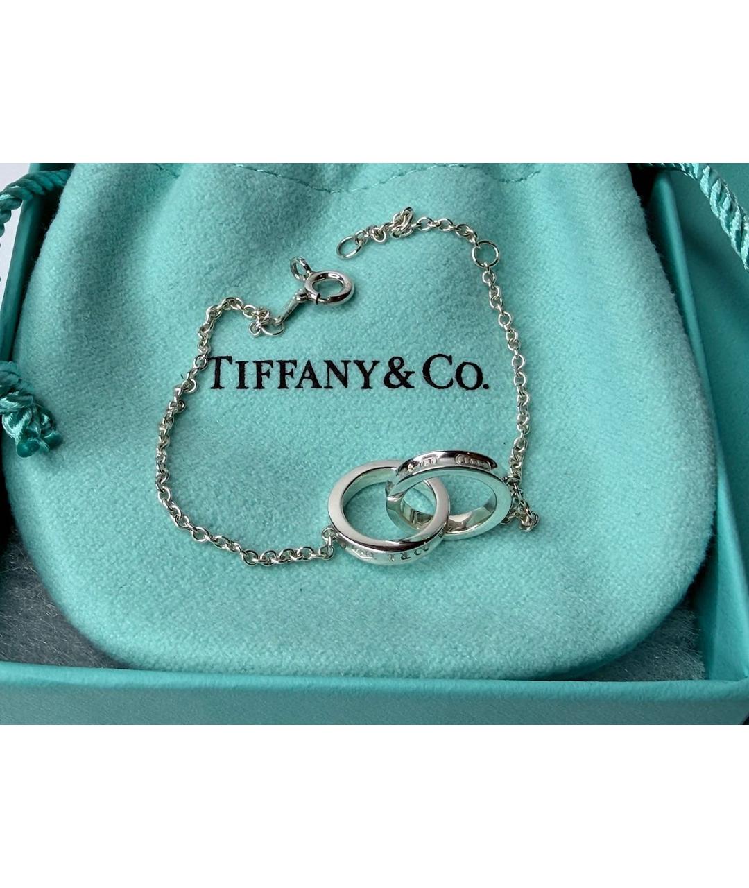 TIFFANY&CO Серебрянный серебряный браслет, фото 5
