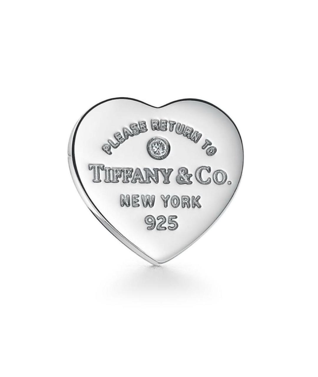 TIFFANY&CO Серебряные серьги, фото 4