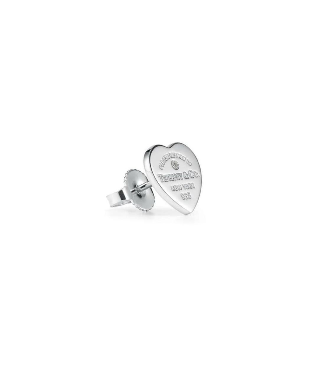 TIFFANY&CO Серебряные серьги, фото 2