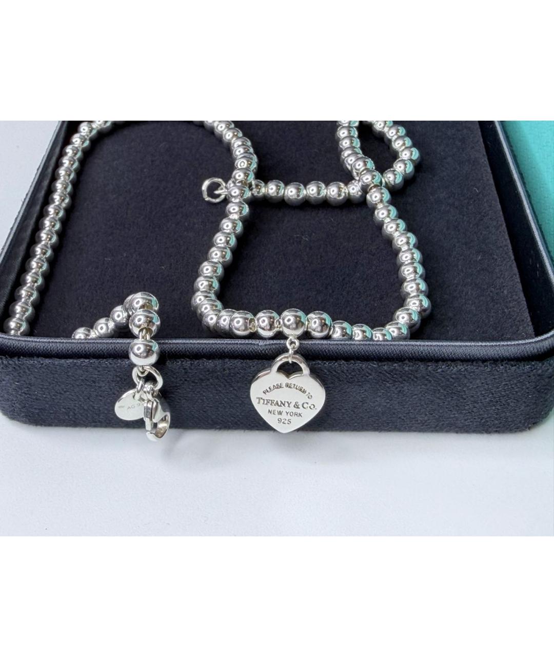TIFFANY&CO Серебряное серебряное колье, фото 5