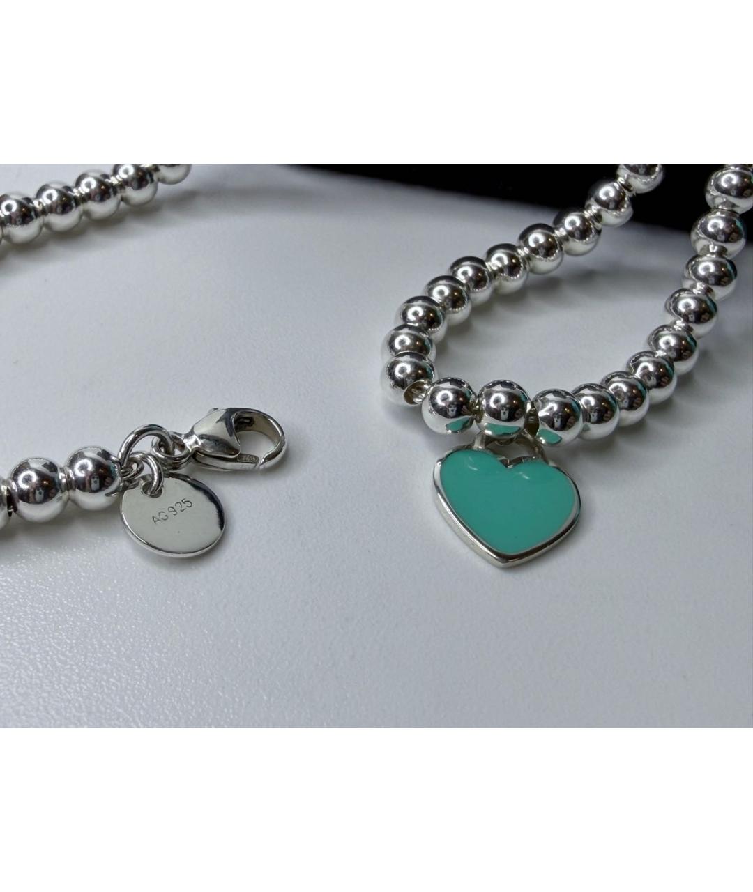 TIFFANY&CO Серебряное серебряное колье, фото 6