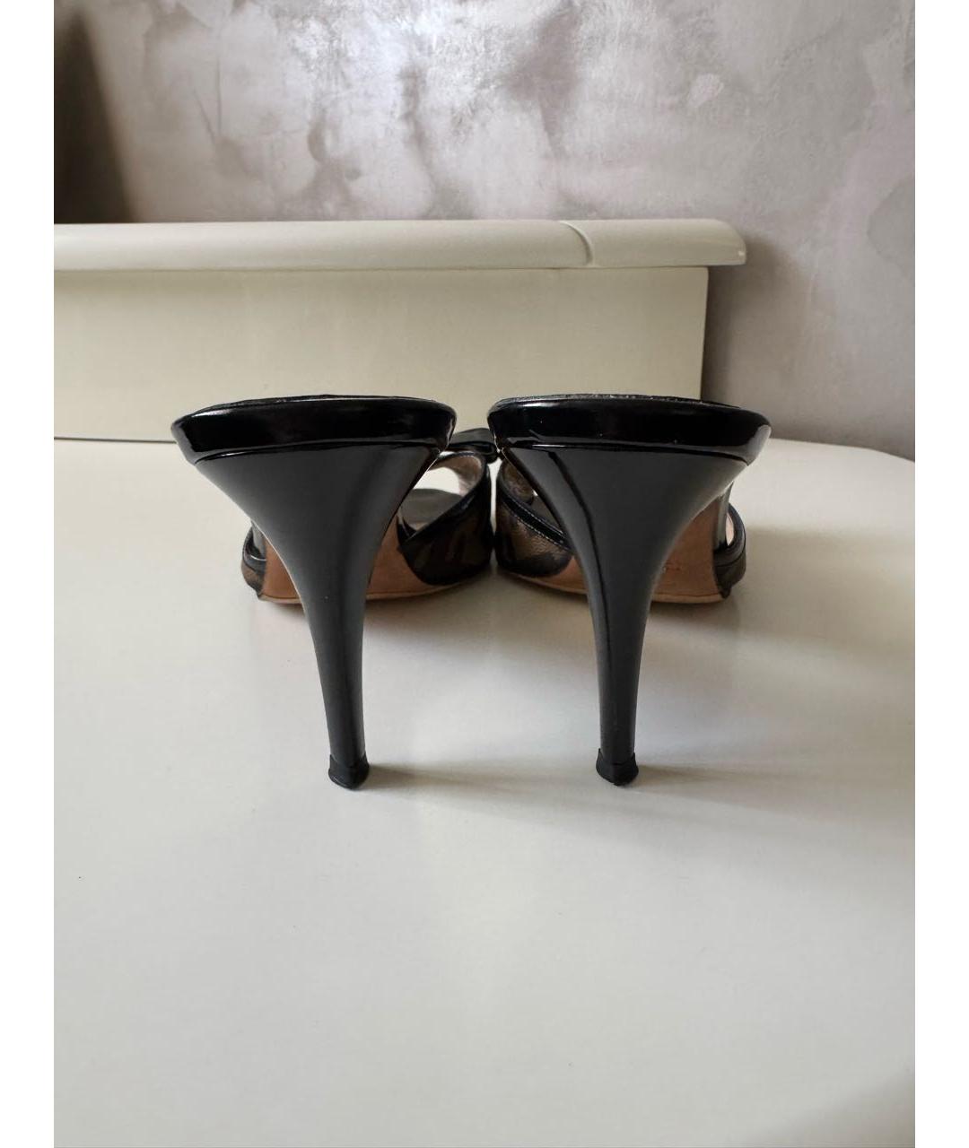 FENDI Босоножки из лакированной кожи, фото 4