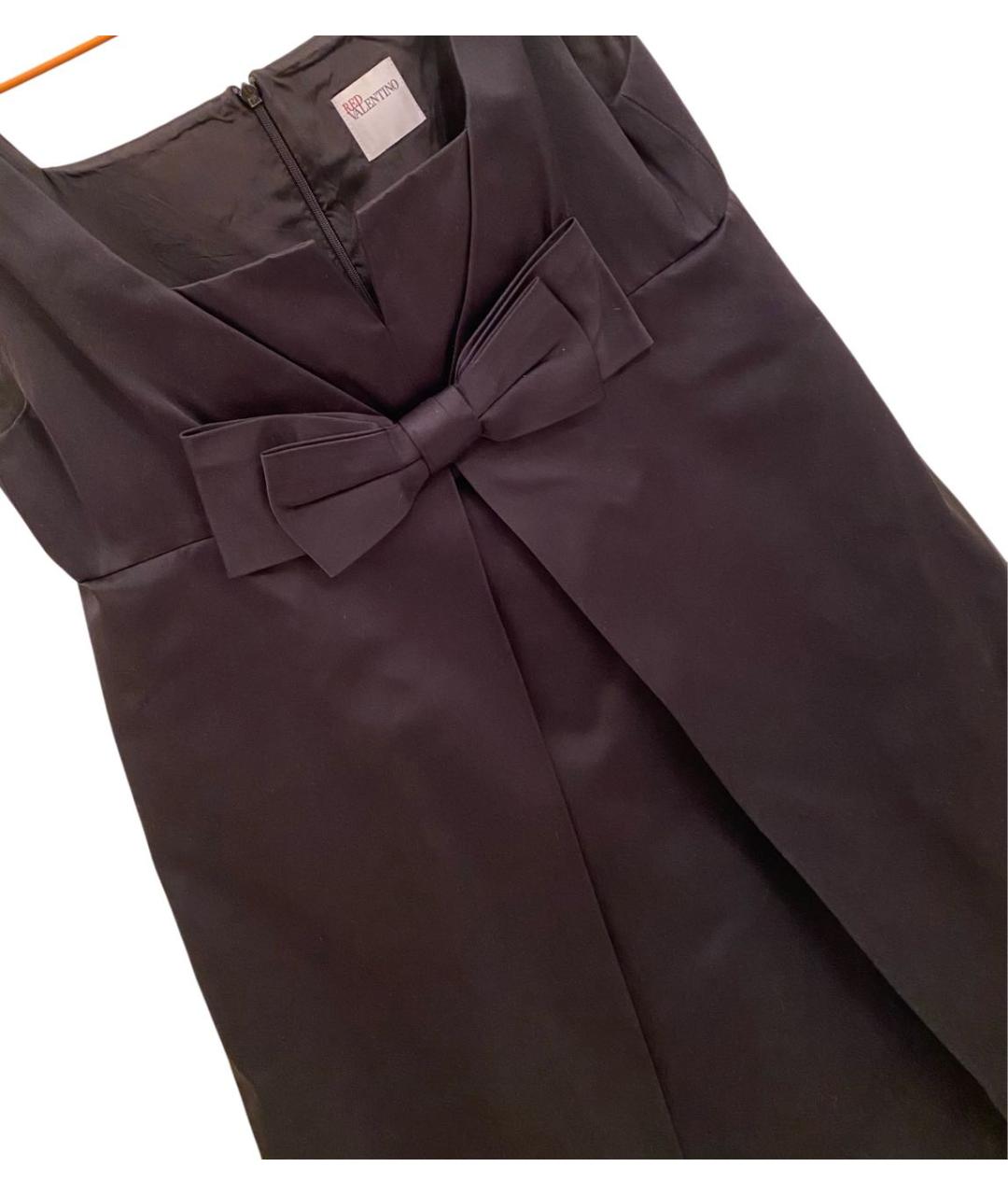 RED VALENTINO Черное вечернее платье, фото 2