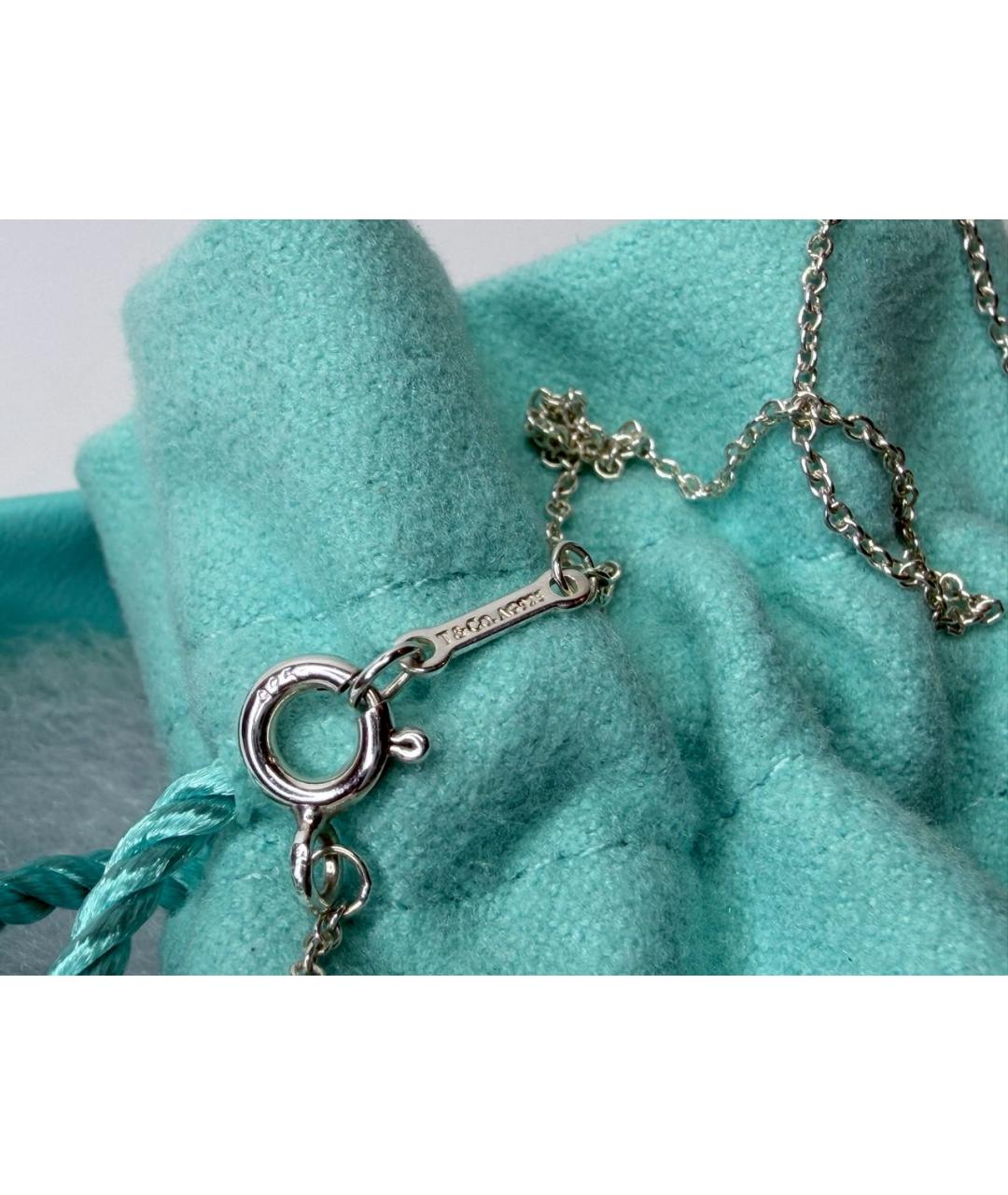 TIFFANY&CO Серебряное серебряное колье, фото 4
