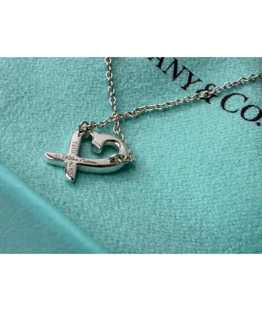 TIFFANY&CO Серебряное серебряное колье, фото 5