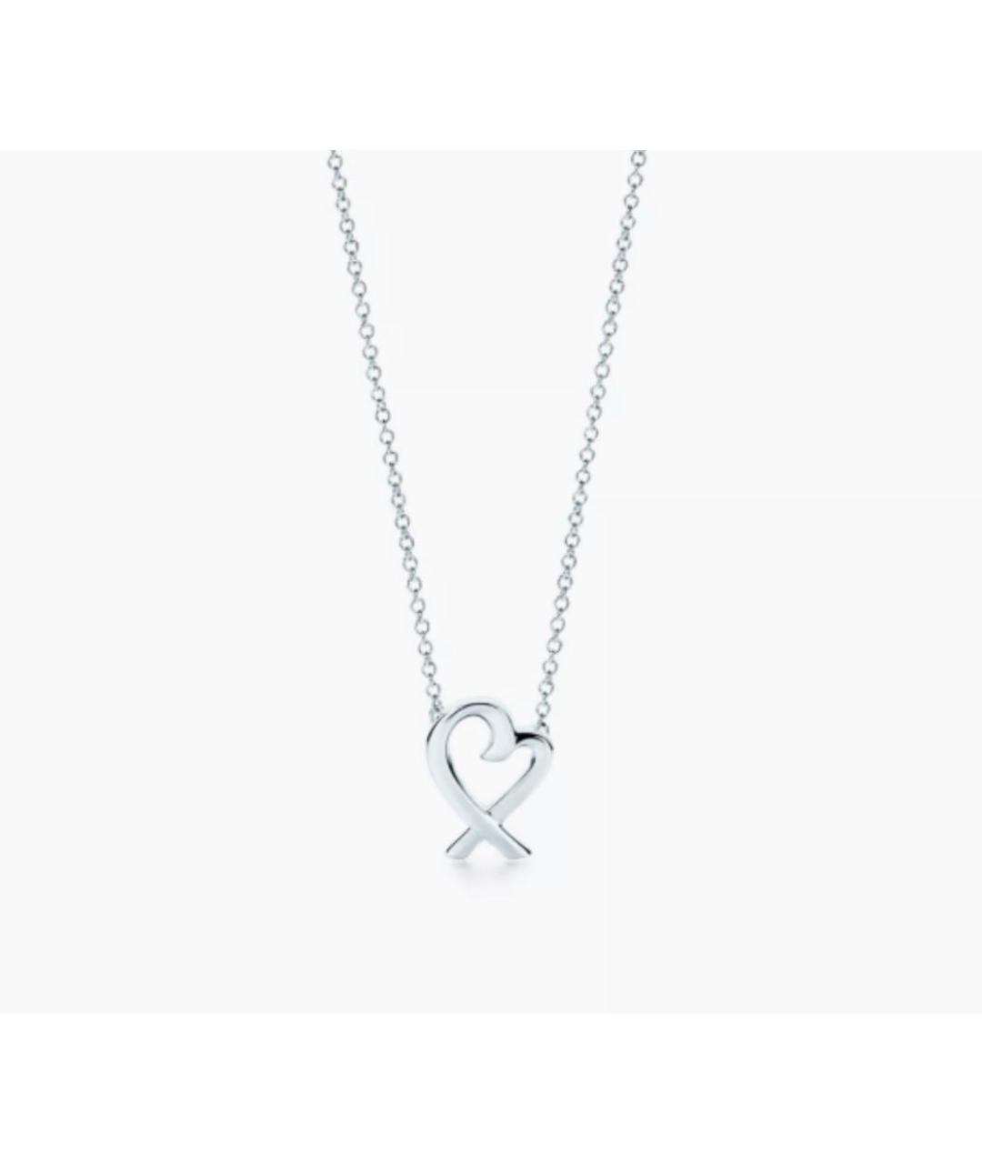 TIFFANY&CO Серебряное серебряное колье, фото 9